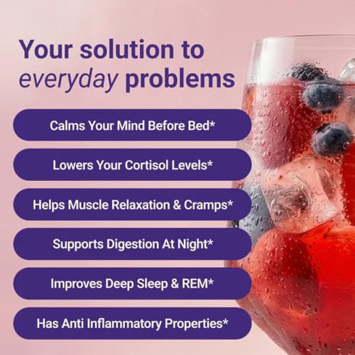 Mixed Berry Sleep & Vitamin Nighttime Drink Mix (3.4 Ounce)