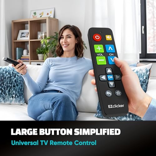 Big Button Universal TV Remote
