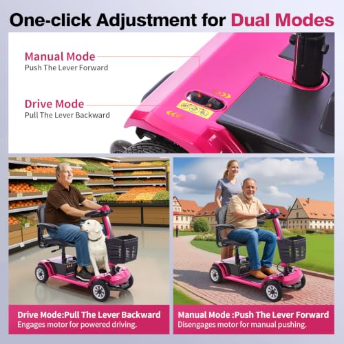 22mi Electric Mobility Scooter for Adults & Seniors