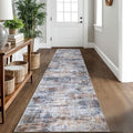 Abstract Runner Rug 2x10 Ft Washable Runners for Hallways - Bel Marant