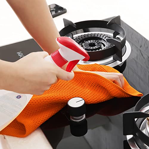 100% Cotton Waffle Weave Kitchen Dish Towels 4 (4 Count)