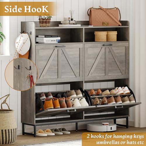 Shoe Cabinet Storage for Entryway