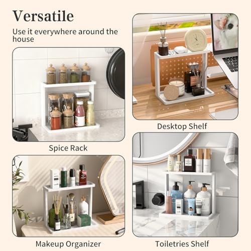 Bamboo Bathroom Organizer Countertop