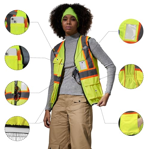 Customize 4XL 5XL 6XL hi vis safety vest