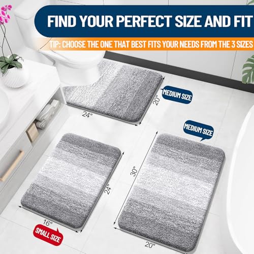 Large Bathroom Rugs 50x30