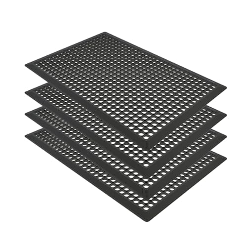 4 Pack Rubber Floor Mats 36”x24” (4 Count)