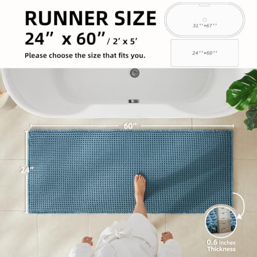 Waffle Runner Rug Bathroom (120 Sq Ft)