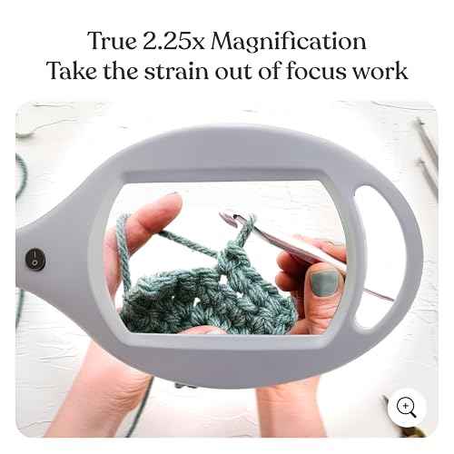 LightView Pro Magnifying Glass with Light and Stand