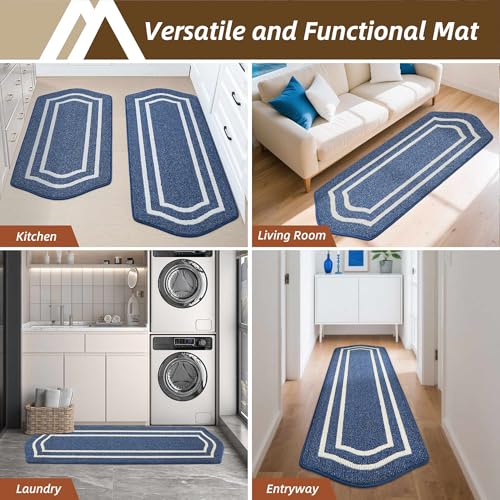 Long Kitchen Floor Mats and Rugs Non Slip Washable
