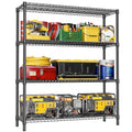 4 Tier Metal Garage Shelving (4 Count)