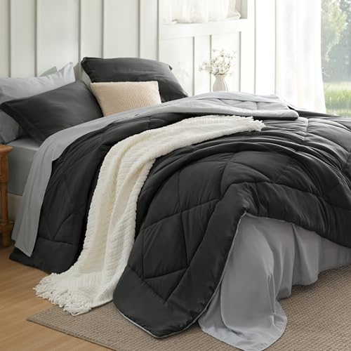 Charcoal Grey King Comforter Set