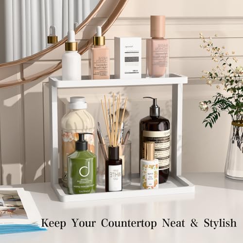 Bamboo Bathroom Organizer Countertop