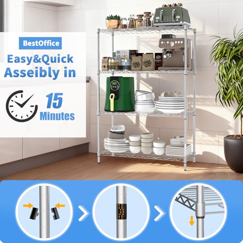 4 Tier Wire Shelf