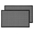 4 Pack 36"x24" inch Entrance Rubber Drainage Floor Mats (2 Count)