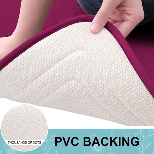 Memory Foam Bath Mat Rug 36x24