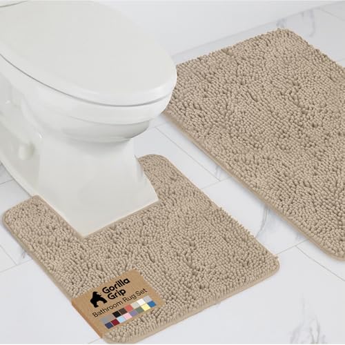 Bathroom Area Rug Sets 2 Piece (7.41 Sq Ft)