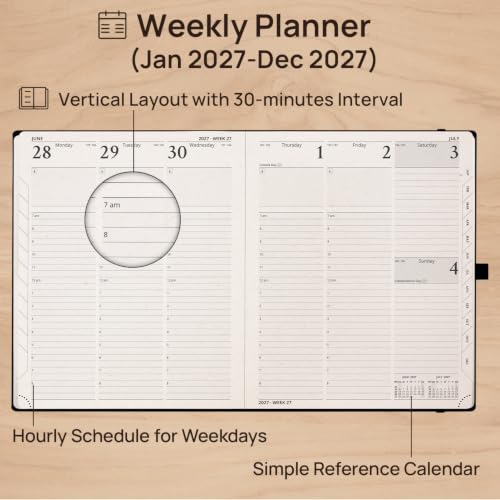 2027 Planner Weekly and Monthly