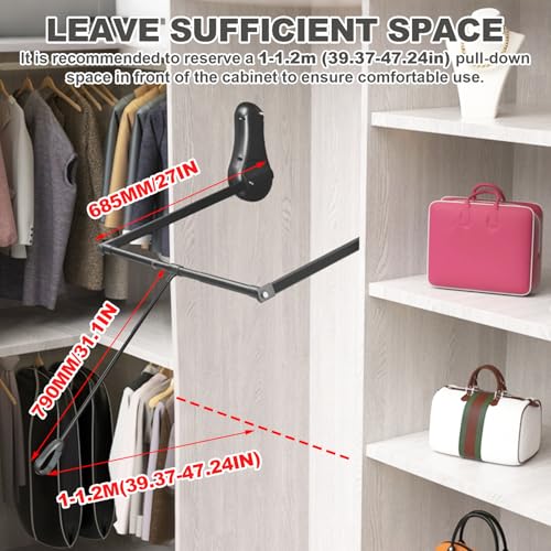 Pull Down Closet Rod