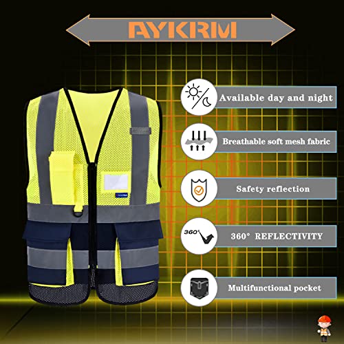 Hi Vis Mesh Vest with Multi