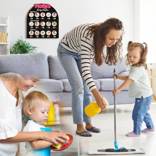 Personalized Wooden Chore Chart for Kids