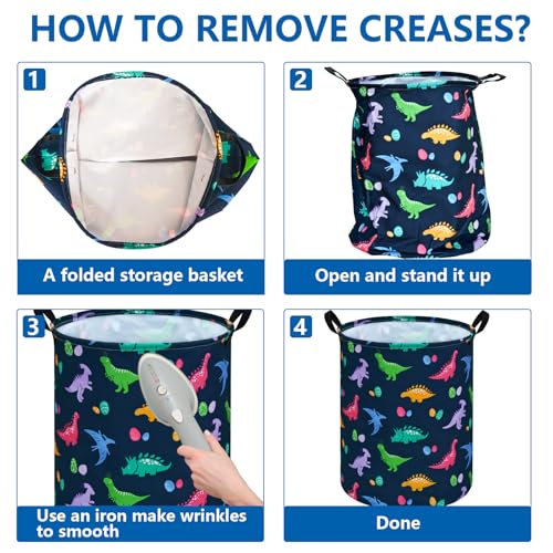 Collapsible Kids Laundry Basket Clothes Hamper