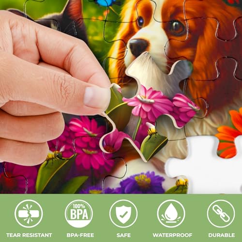 13 Large Piece Dementia Puzzles for Seniors (3 Count)