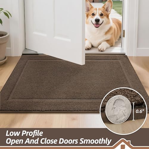 Dog Door Mat for Mud Paws Indoor Entrance (2.6664 Sq Ft)