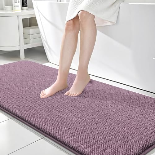 Memory Foam Bathroom Runner Rug 70x24