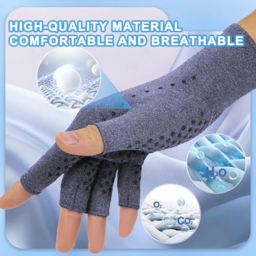 2 Pair Arthritis Compression Gloves for Hand Arthritis (2 Count)