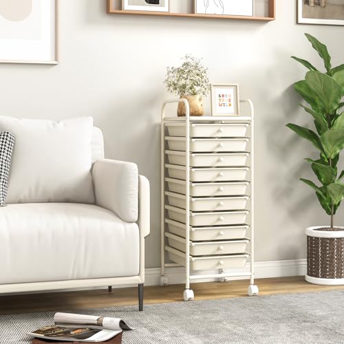 10 Drawer Storage Cart w