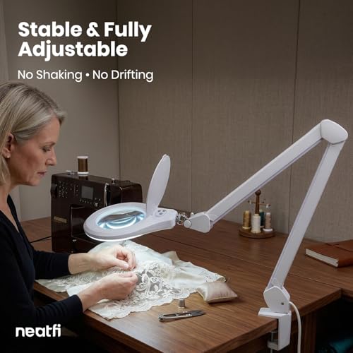 Elite Super LED Magnifying Lamp with Clamp