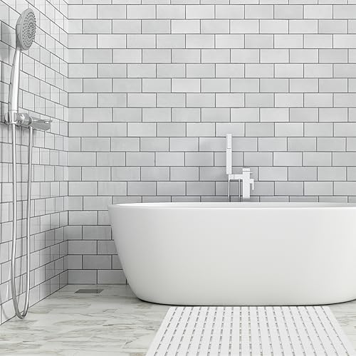 Shower Mat Non Slip Bathtub Mat 27.5 x 15.7 Inch Bath Mat for Tub