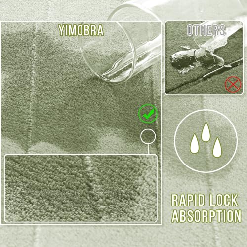 Memory Foam Toilet Bath Mat U (100 Sq Ft)
