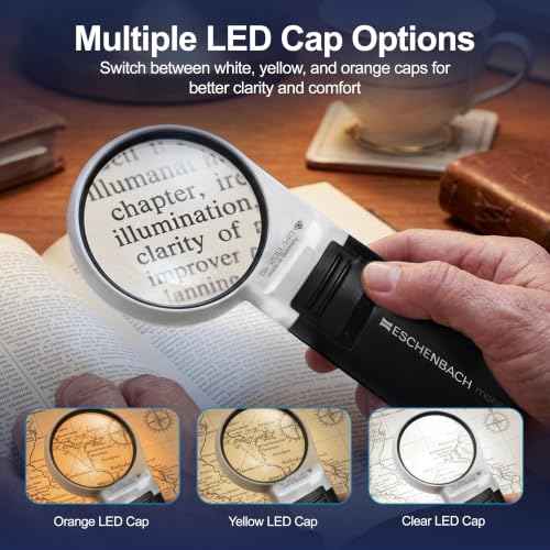 Mobilux LED Handheld Magnifier