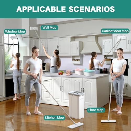 Flat Mop and Bucket System