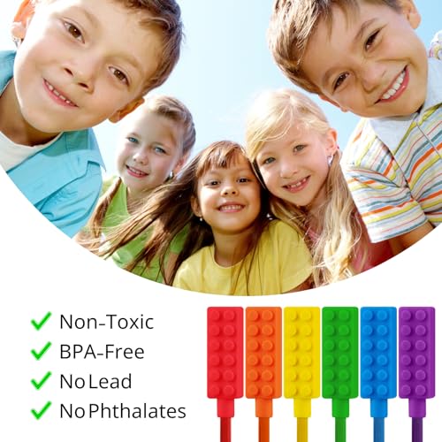 6 Packs Sensory Pencil Toppers for Sensory Kids (6 Count)