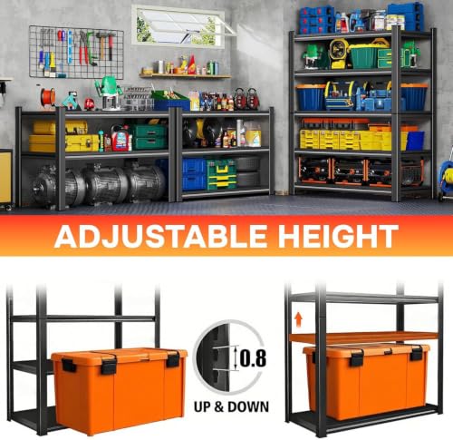 45''W 20''D Garage Shelving Heavy Duty 4