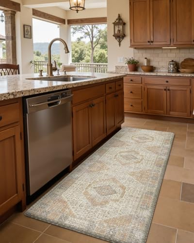 Kitchen Floor Mats Cushioned Anti Fatigue Runner (7.2 Sq Ft)