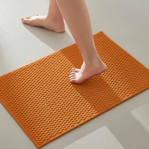 Bathroom Rugs Non Slip Washable (3 Sq Ft)