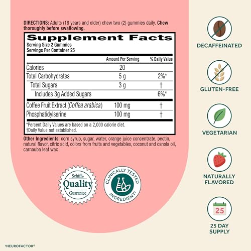 Original Brain Supplements for Memory and Focus (50 Count)
