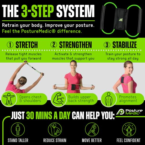 PostureMedic Original Strength Dynamic Posture Corrector for Men & Women