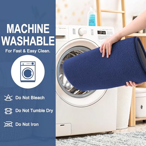 Thick Memory Foam Small Bathroom Rugs Mats 24x16