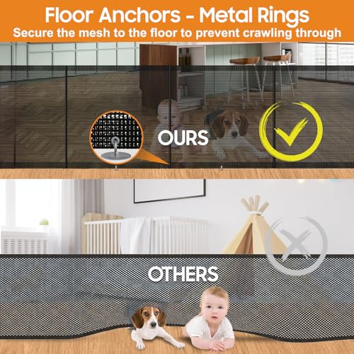 160" Retractable Baby Gates