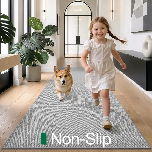 Ultra Thin Runner Rug for Hallway 2'4"x12' (28 Sq Ft)
