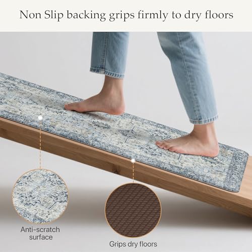 Anti Fatigue Kitchen Mats for Floor 23"X71"