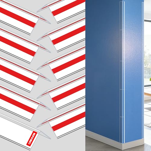 Clear Self Adhesive Mini Wall Corner Protectors (10 Count)