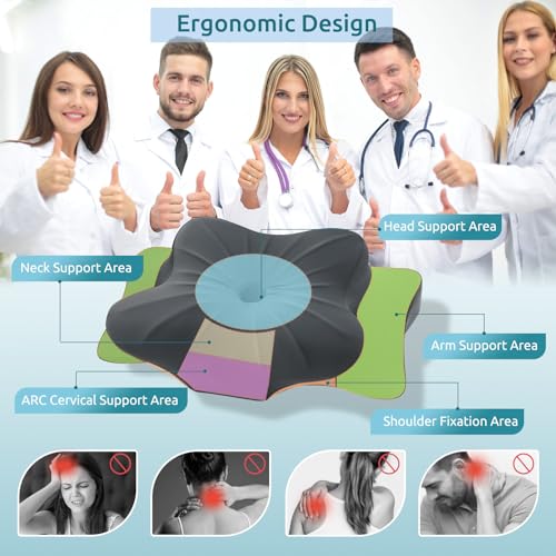 Cervical Pillow for Neck and Shoulder Pain Relief