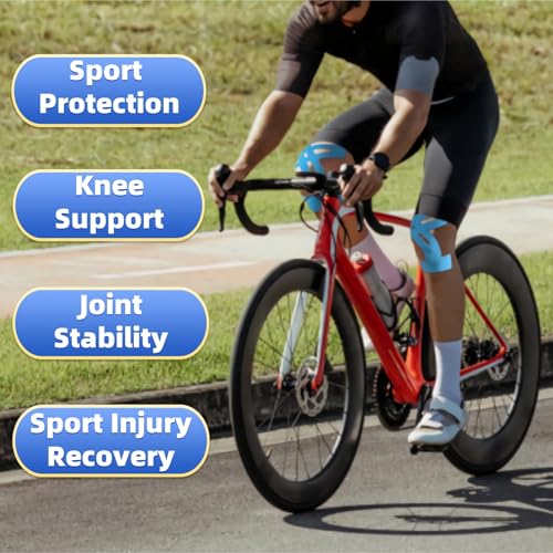 Precut Kinesiology Tape for Knees (10 Count)