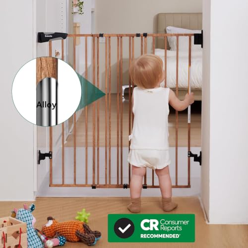 34" Extra Tall No Bottom Bar Baby Gate