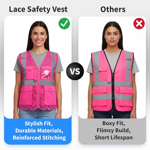for Women with Velcro Pockets